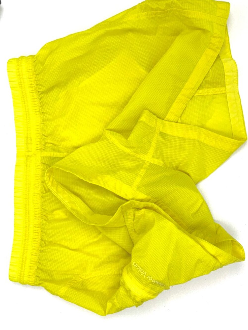 Outdoor Voices Yellow Windbreaker 3" Shorts Sz M - Picture 16 of 16